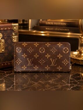 Louis Vuitton Monogram Zippy Wallet Vintage 1992